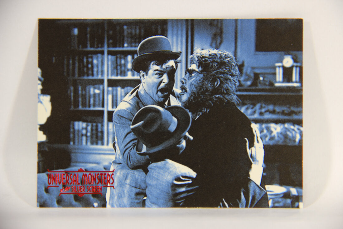 Universal Monsters Silver Screen 1996 Card #73 Abbott Costello Meet Dr. Jekyll Mr Hide 1953 L003104