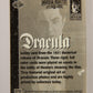 Universal Monsters Of The Silver Screen 1996 Sticker Card #S1 Dracula 1931 Bela Lugosi L003120