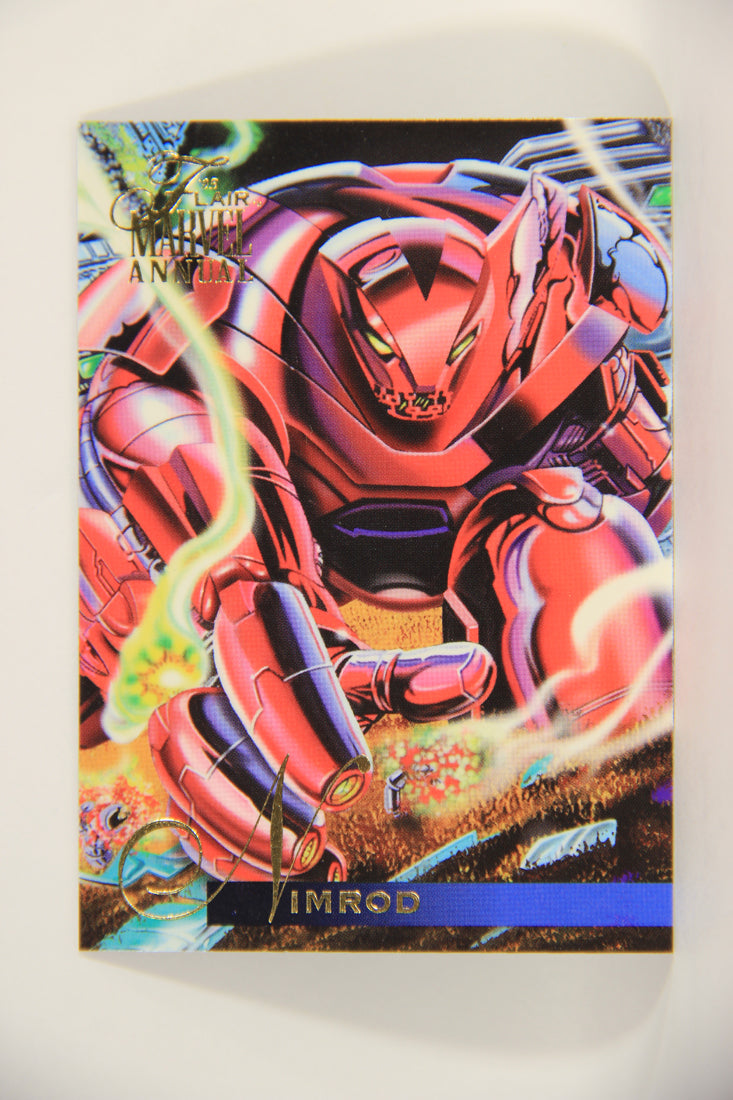 Marvel Annual 1995 Trading Card #20 Nimrod ENG Fleer L003424