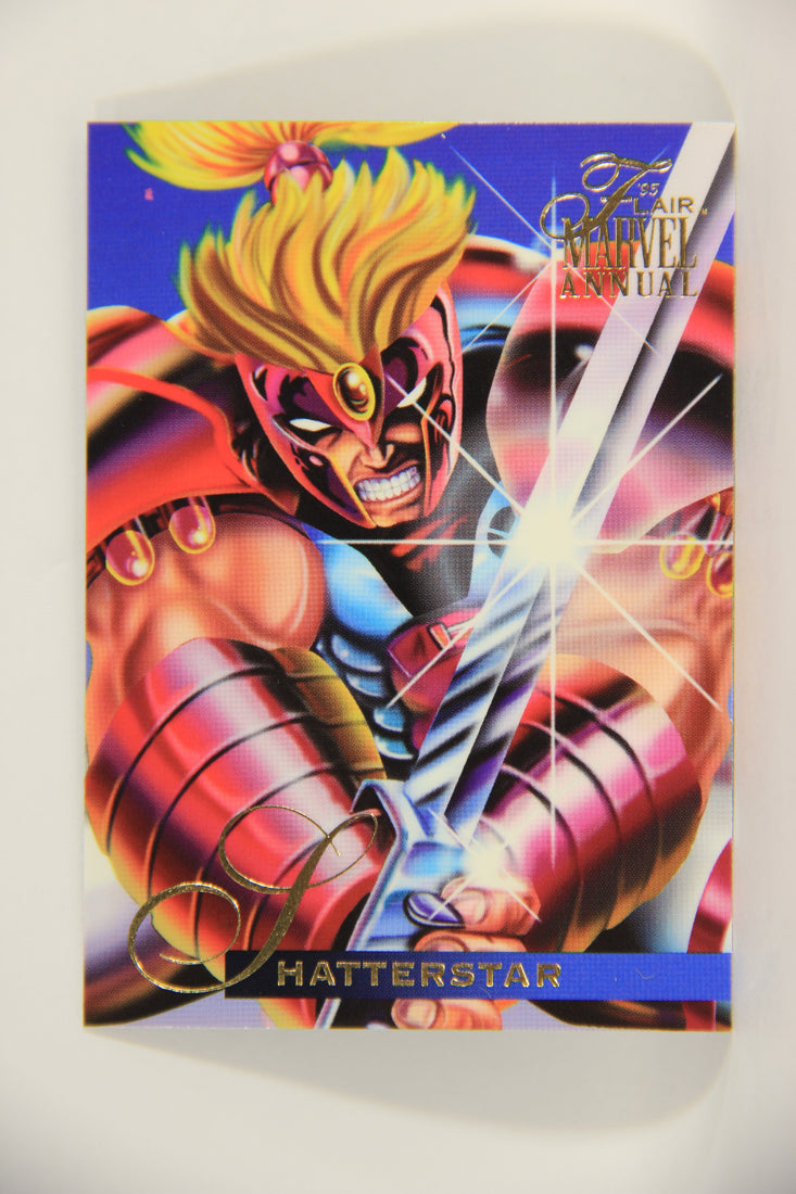 Marvel Annual 1995 Trading Card #21 Shatterstar ENG Fleer L003425