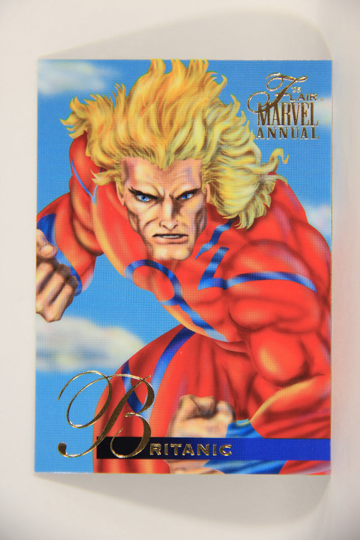 Marvel Annual 1995 Trading Card #33 Britanic ENG Fleer L003436