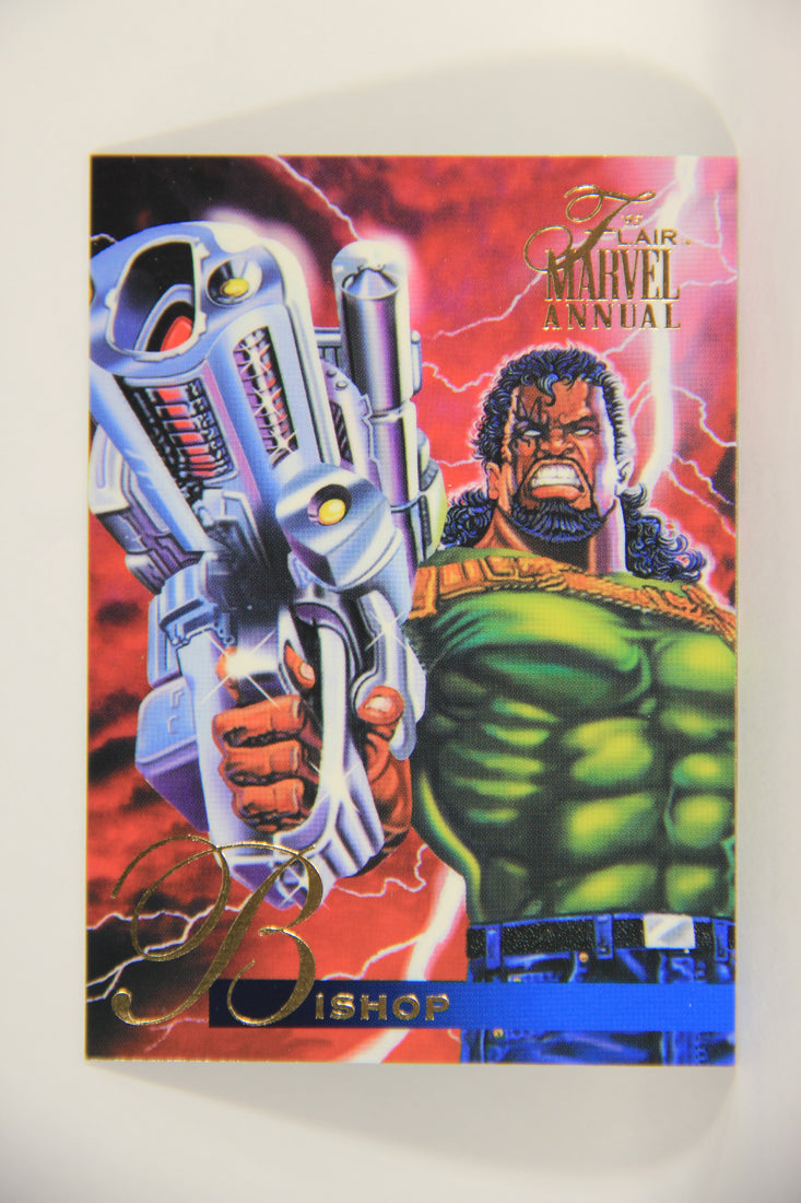 Marvel Annual 1995 Trading Card #46 Bishop ENG Fleer L003449