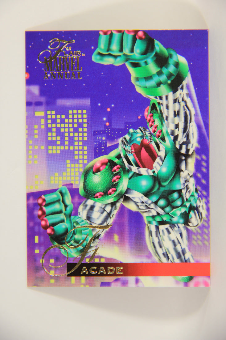 Marvel Annual 1995 Trading Card #54 Facade ENG Fleer L003457