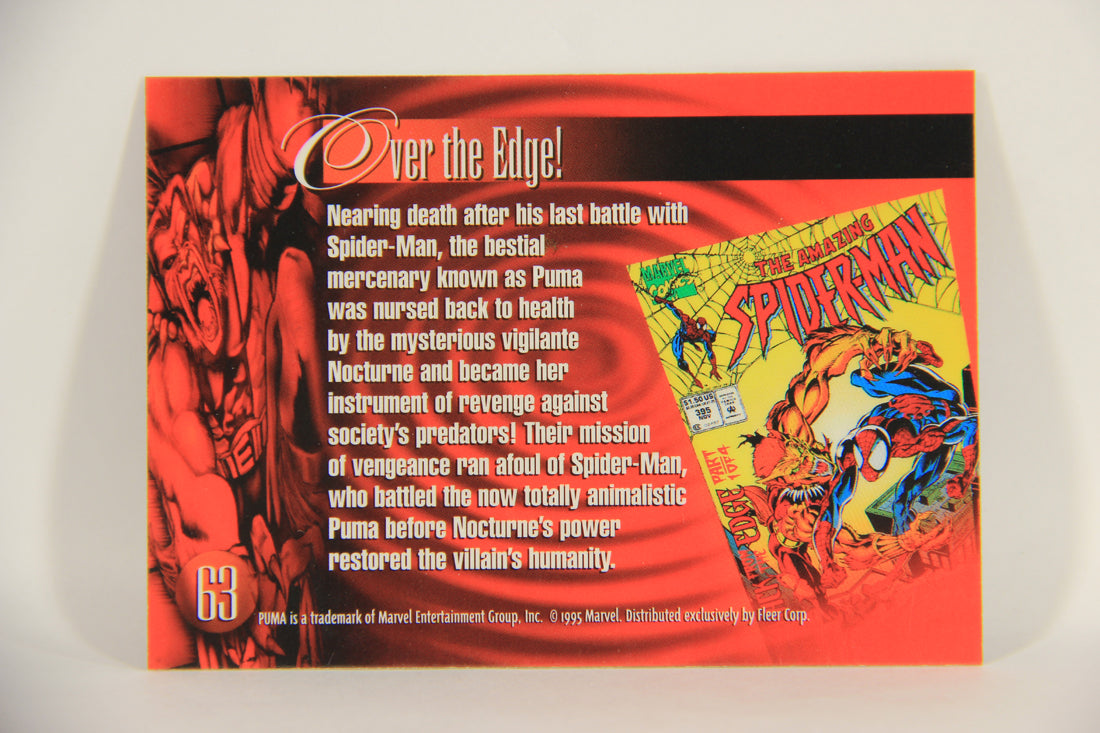 Marvel Annual 1995 Trading Card #63 Puma ENG Fleer L003466