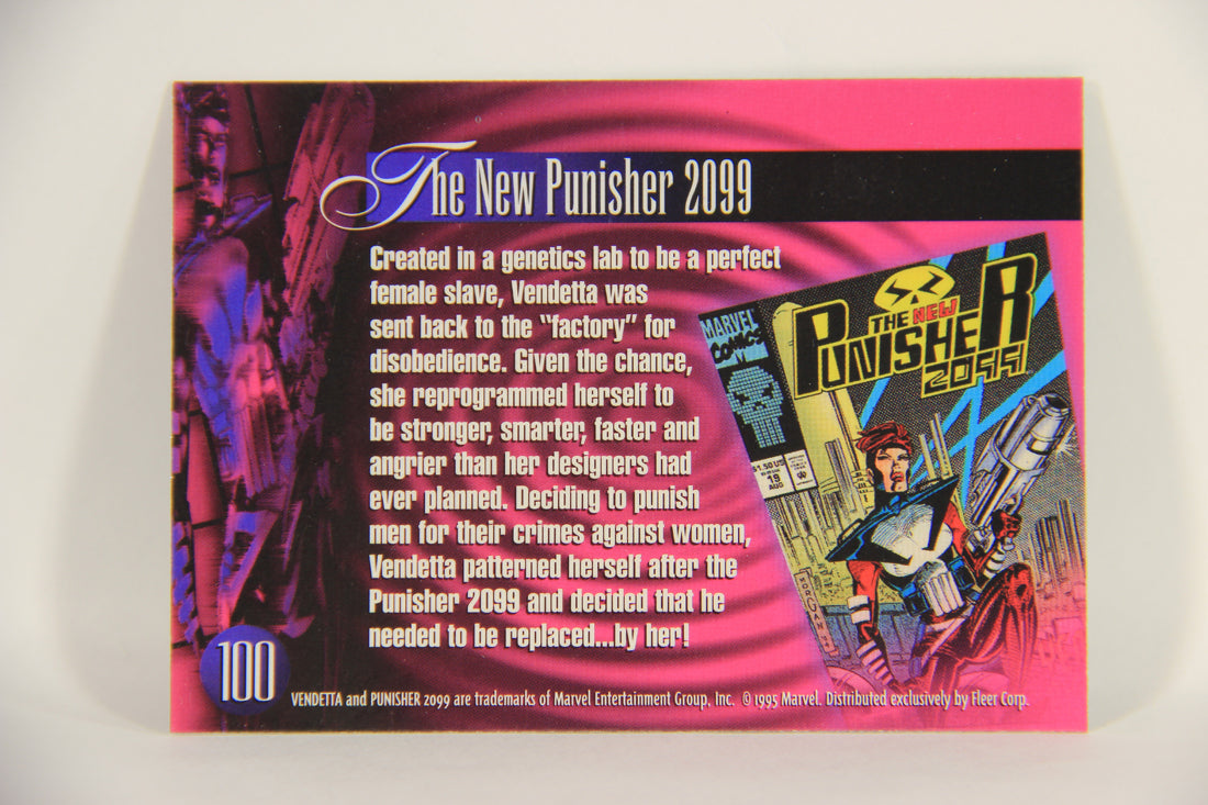 Marvel Annual 1995 Trading Card #100 Vendetta ENG Fleer L003503