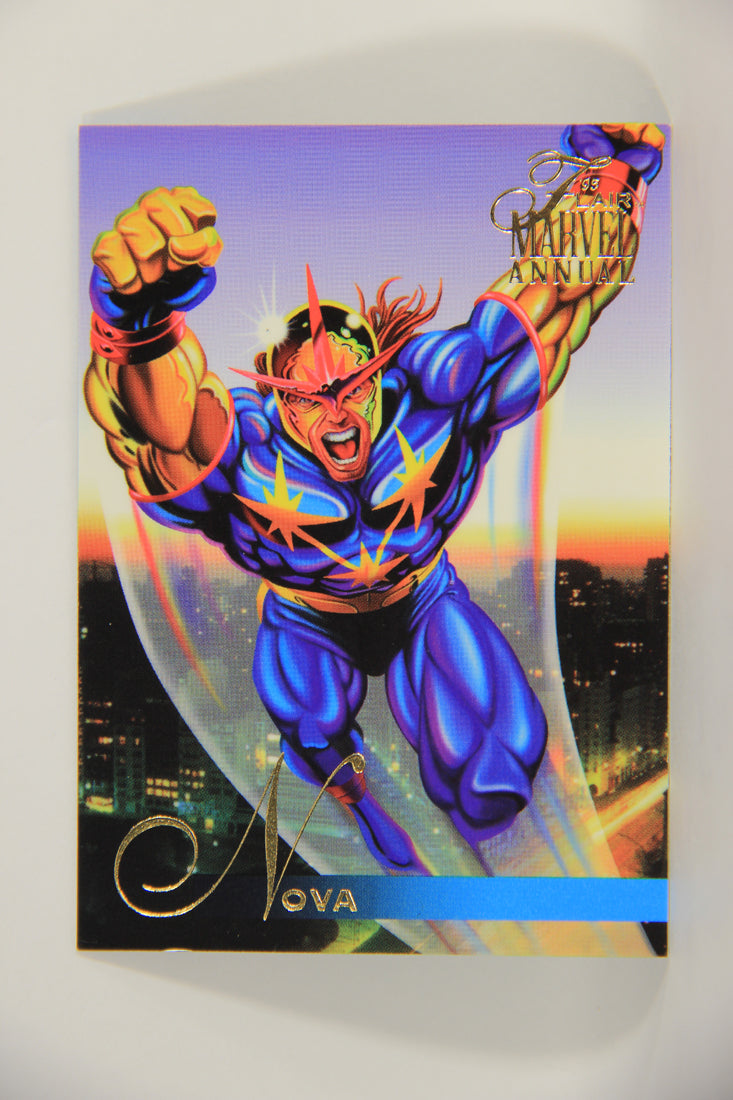 Marvel Annual 1995 Trading Card #144 Nova ENG Fleer L003547