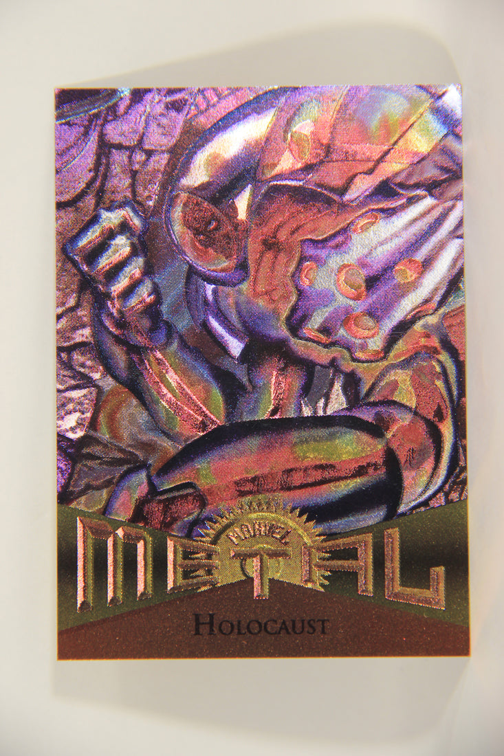 Marvel Metal 1995 Trading Card #5 Holocaust ENG Fleer L003640