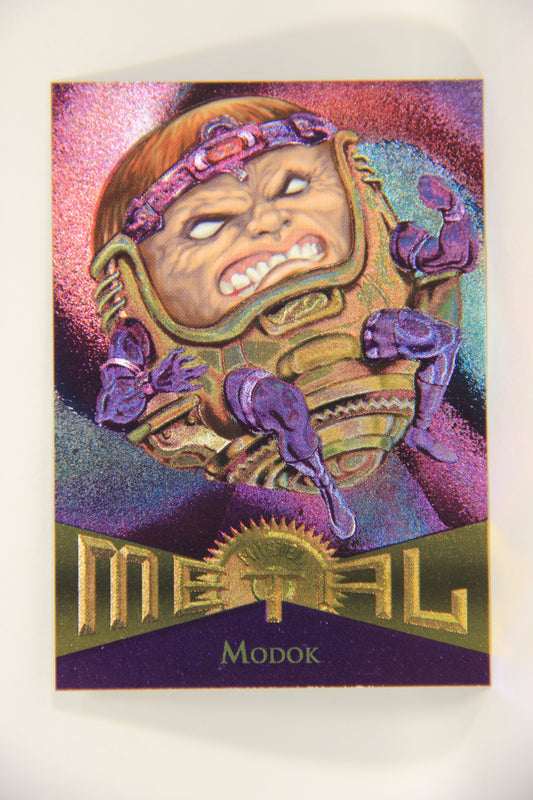 Marvel Metal 1995 Trading Card #35 Modok ENG Fleer L003670