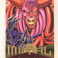 Marvel Metal 1995 Trading Card #44 Brimstone Love ENG Fleer L003679