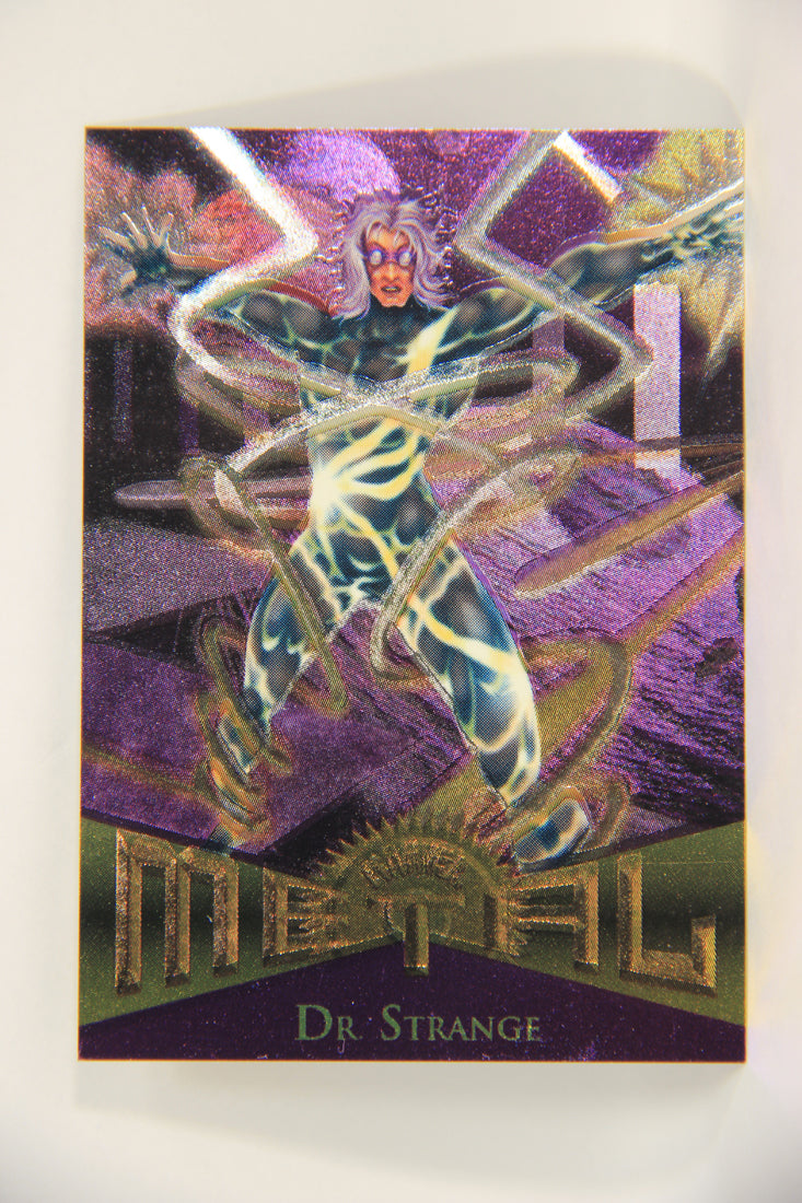 Marvel Metal 1995 Trading Card #58 Dr. Strange ENG Fleer L003693