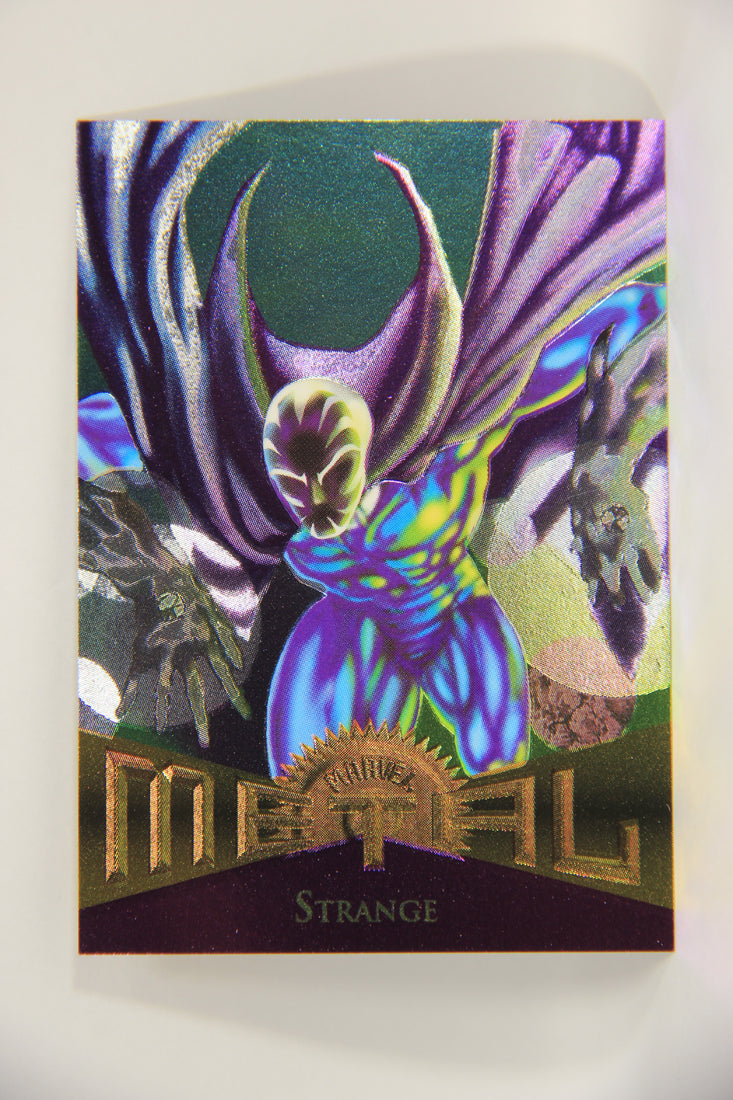 Marvel Metal 1995 Trading Card #61 Strange ENG Fleer L003696