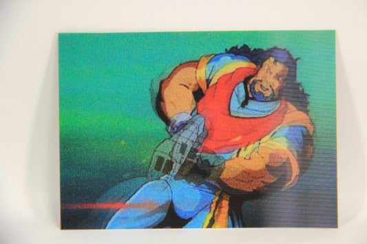 Marvel Motion 1996 Trading Card #2 Bishop ENG 3-D Lenticular L003775