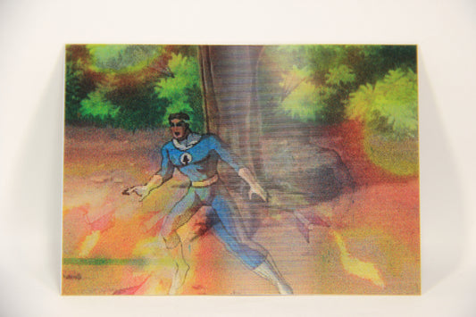 Marvel Motion 1996 Trading Card #10 Mr. Fantastic ENG 3-D Lenticular L003783