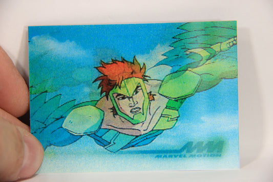 Marvel Motion 1996 Trading Card #17 Vulture ENG 3-D Lenticular L003790