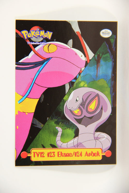 Pokémon Card TV Animation #TV12 Ekans And Arbok Puzzle Foil Chase L003996