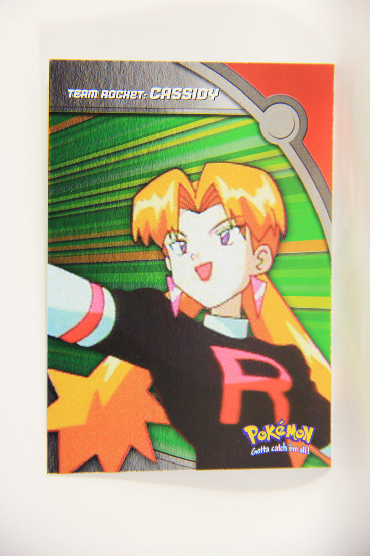 Pokémon Card TV Animation #HV5 Team Rocket Cassidy Foil Chase Blue Logo L004002