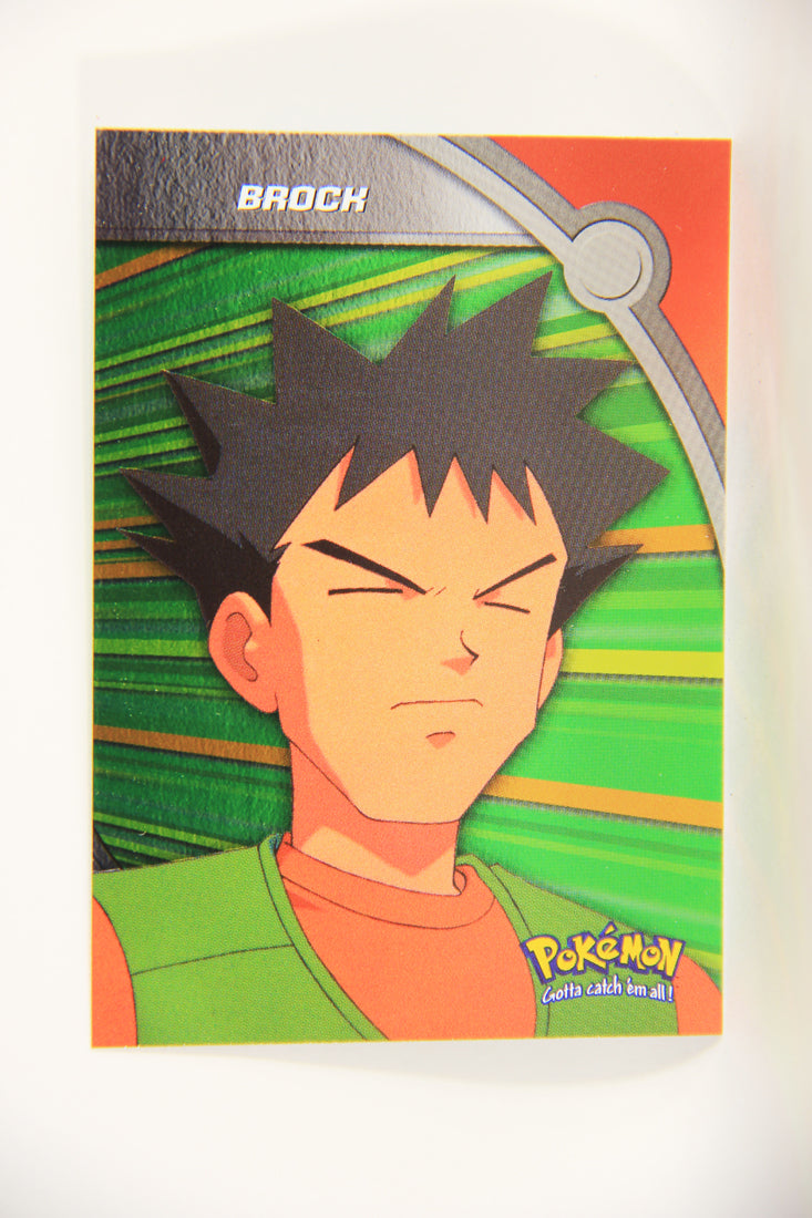 Pokémon Card TV Animation #HV8 Brock Foil Chase Blue Logo 1st Print ENG L004031