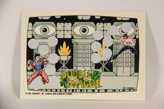 Nintendo Double Dragon 1989 Scratch-Off Card Screen #7 Of 10 ENG L004138