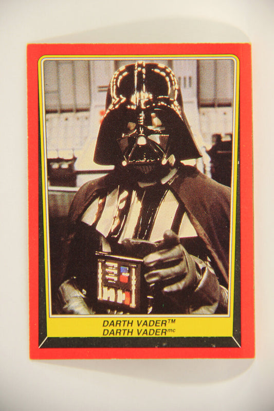 Star Wars ROTJ 1983 Trading Card #3 Darth Vader FR-ENG Canada L004431