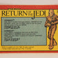Star Wars ROTJ 1983 Trading Card #7 Chewbacca FR-ENG Canada L004434
