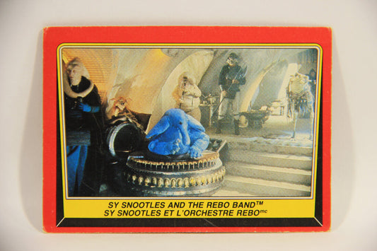 Star Wars ROTJ 1983 Trading Card #20 Sy Snootles And The Rebo Band FR-ENG Canada L004442