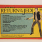 Star Wars ROTJ 1983 Trading Card #28 The Rescuer FR-ENG Canada L004447