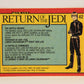 Star Wars ROTJ 1983 Trading Card #42 The Battle Begins FR-ENG Canada L004454
