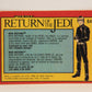 Star Wars ROTJ 1983 Trading Card #64 Mon Mothma FR-ENG Canada L004468