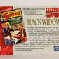 Marvel Masterpieces 1992 Trading Card #3 Black Widow ENG SkyBox L005099