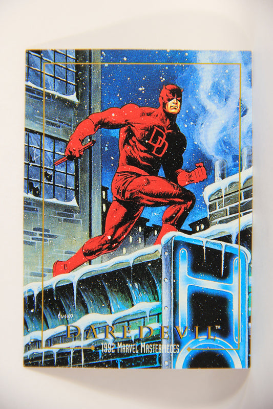 Marvel Masterpieces 1992 Trading Card #12 Daredevil ENG SkyBox L005108