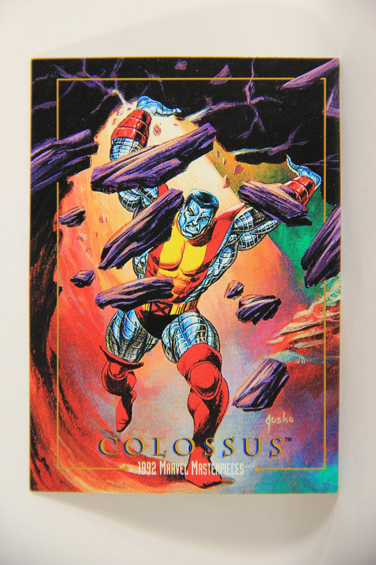 Marvel Masterpieces 1992 Trading Card #14 Colossus ENG SkyBox L005110