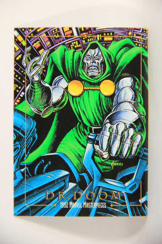 Marvel Masterpieces 1992 Trading Card #26 Dr. Doom ENG SkyBox L005122