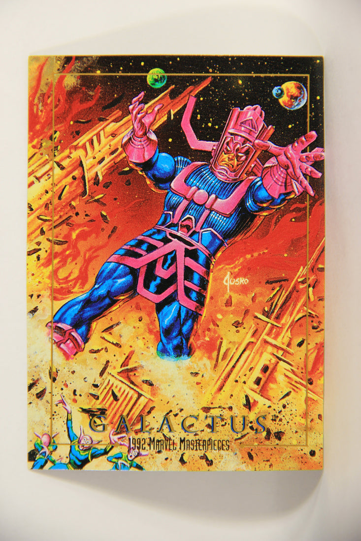 Marvel Masterpieces 1992 Trading Card #30 Galactus ENG SkyBox L005125