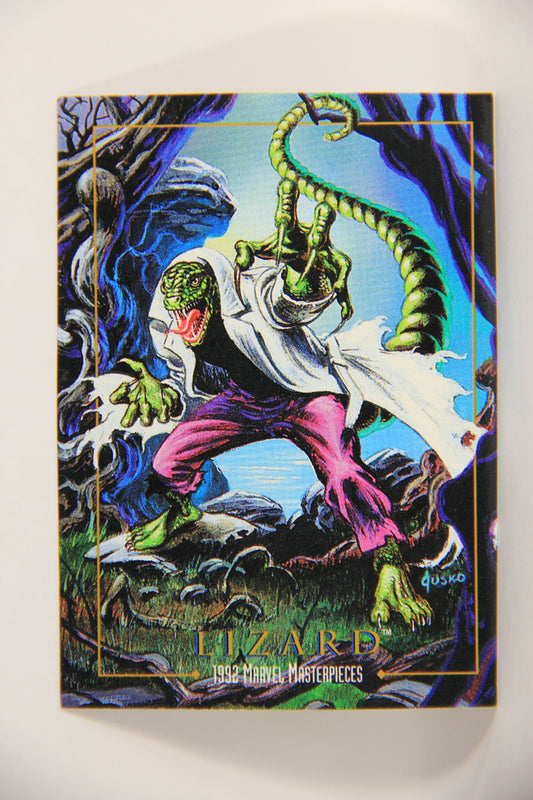 Marvel Masterpieces 1992 Trading Card #41 Lizard ENG SkyBox L005136