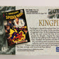 Marvel Masterpieces 1992 Trading Card #43 Kingpin ENG SkyBox L005138