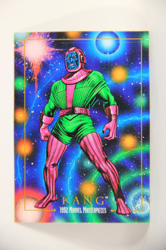 Marvel Masterpieces 1992 Trading Card #44 Kang ENG SkyBox L005139