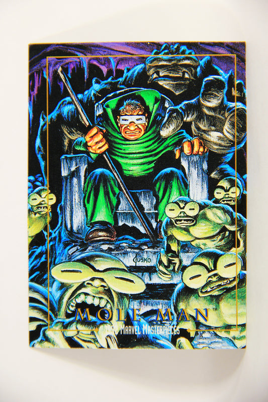 Marvel Masterpieces 1992 Trading Card #52 Mole Man ENG SkyBox L005147