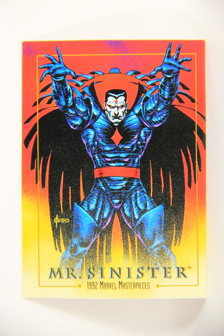 Marvel Masterpieces 1992 Trading Card #58 Mr. Sinister ENG SkyBox L005153
