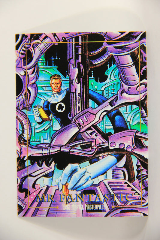 Marvel Masterpieces 1992 Trading Card #59 Mr. Fantastic ENG SkyBox L005154