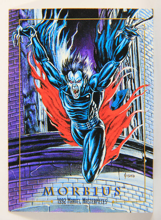 Marvel Masterpieces 1992 Trading Card #60 Morbius ENG SkyBox L005155