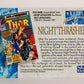 Marvel Masterpieces 1992 Trading Card #63 Night Thrasher ENG L005158