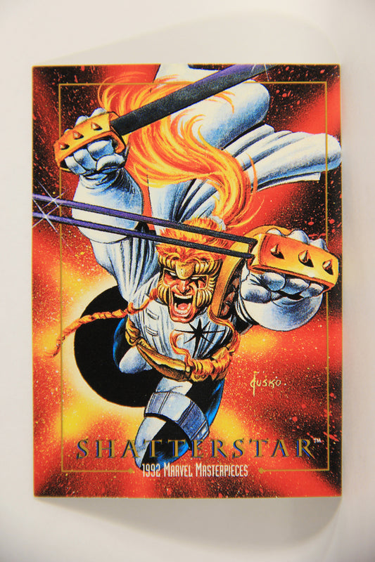 Marvel Masterpieces 1992 Trading Card #74 Shatterstar ENG SkyBox L005169