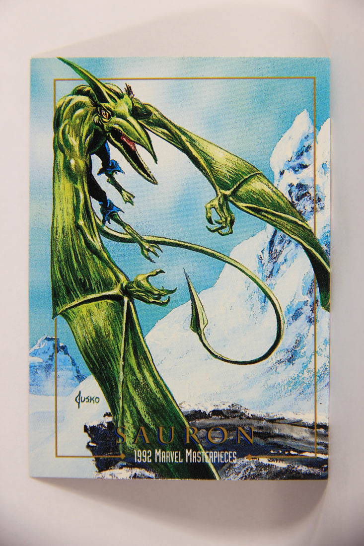 Marvel Masterpieces 1992 Trading Card #76 Sauron ENG SkyBox L005171