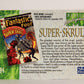 Marvel Masterpieces 1992 Trading Card #84 Super Skrull ENG SkyBox L005179