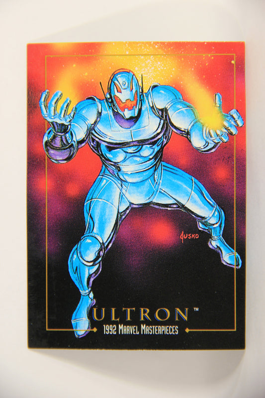 Marvel Masterpieces 1992 Trading Card #98 Ultron ENG SkyBox L005193
