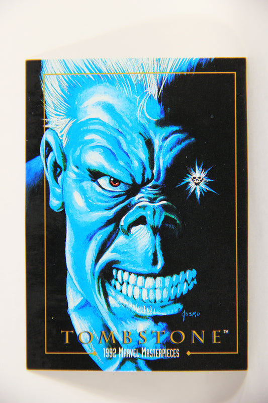 Marvel Masterpieces 1992 Trading Card #99 Tombstone ENG SkyBox L005194