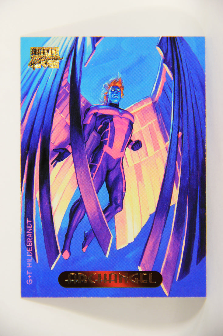 Marvel Masterpieces 1994 Trading Card #2 Archangel ENG Fleer L005202