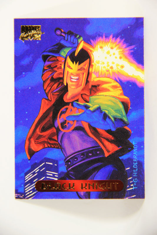 Marvel Masterpieces 1994 Trading Card #7 Black Knight ENG Fleer L005207