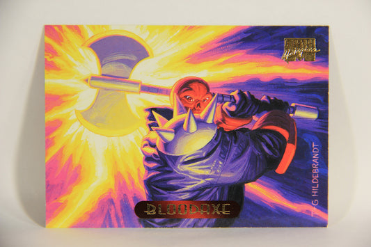 Marvel Masterpieces 1994 Trading Card #15 Bloodaxe ENG Fleer L005215