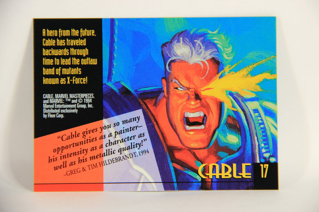 Marvel Masterpieces 1994 Trading Card #17 Captain Universe ENG Fleer L005217